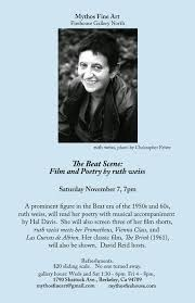 "There Beat Scene" Film and Poetry by ruth weiss